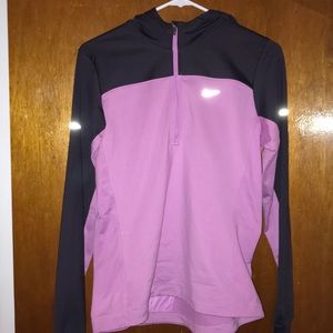 Nike half zip hoodie